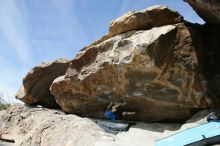 Bouldering during the Hueco Tanks Awesome Fest 14.2.

Filename: srm_20140223_12180620.jpg
Aperture: f/5.6
Shutter Speed: 1/800
Body: Canon EOS-1D Mark II
Lens: Canon EF 16-35mm f/2.8 L