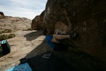 Bouldering during the Hueco Tanks Awesome Fest 14.2.

Filename: srm_20140223_14530064.jpg
Aperture: f/8.0
Shutter Speed: 1/320
Body: Canon EOS-1D Mark II
Lens: Canon EF 16-35mm f/2.8 L