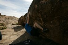 Bouldering during the Hueco Tanks Awesome Fest 14.2.

Filename: srm_20140223_14530467.jpg
Aperture: f/8.0
Shutter Speed: 1/320
Body: Canon EOS-1D Mark II
Lens: Canon EF 16-35mm f/2.8 L