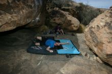 Bouldering during the Hueco Tanks Awesome Fest 14.2.

Filename: srm_20140223_15140884.jpg
Aperture: f/8.0
Shutter Speed: 1/250
Body: Canon EOS-1D Mark II
Lens: Canon EF 16-35mm f/2.8 L