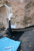 Bouldering during the Hueco Tanks Awesome Fest 14.2.

Filename: srm_20140222_14245895.jpg
Aperture: f/2.8
Shutter Speed: 1/640
Body: Canon EOS-1D Mark II
Lens: Canon EF 16-35mm f/2.8 L