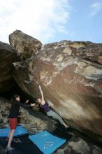 Bouldering during the Hueco Tanks Awesome Fest 14.2.

Filename: srm_20140222_16314817.jpg
Aperture: f/5.6
Shutter Speed: 1/400
Body: Canon EOS-1D Mark II
Lens: Canon EF 16-35mm f/2.8 L