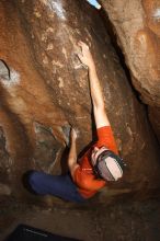 Bouldering in Hueco Tanks on %m/%d/%Y

Filename: SRM_20160219_1213030.jpg
Aperture: f/6.3
Shutter Speed: 1/250
Body: Canon EOS 20D
Lens: Canon EF 16-35mm f/2.8 L