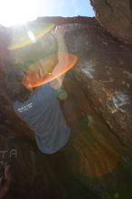 Bouldering in Hueco Tanks on %m/%d/%Y

Filename: SRM_20160219_1247490.jpg
Aperture: f/7.1
Shutter Speed: 1/250
Body: Canon EOS 20D
Lens: Canon EF 16-35mm f/2.8 L