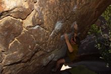 Bouldering in Hueco Tanks on %m/%d/%Y

Filename: SRM_20160219_1306270.jpg
Aperture: f/8.0
Shutter Speed: 1/250
Body: Canon EOS 20D
Lens: Canon EF 16-35mm f/2.8 L