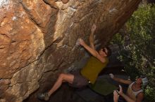 Bouldering in Hueco Tanks on %m/%d/%Y

Filename: SRM_20160219_1306420.jpg
Aperture: f/8.0
Shutter Speed: 1/250
Body: Canon EOS 20D
Lens: Canon EF 16-35mm f/2.8 L