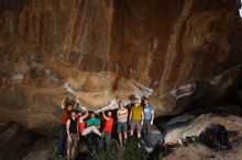 Bouldering in Hueco Tanks on %m/%d/%Y

Filename: SRM_20160219_1430090.jpg
Aperture: f/8.0
Shutter Speed: 1/250
Body: Canon EOS 20D
Lens: Canon EF 16-35mm f/2.8 L