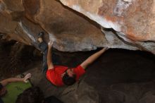 Bouldering in Hueco Tanks on %m/%d/%Y

Filename: SRM_20160219_1433050.jpg
Aperture: f/8.0
Shutter Speed: 1/250
Body: Canon EOS 20D
Lens: Canon EF 16-35mm f/2.8 L