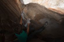 Bouldering in Hueco Tanks on %m/%d/%Y

Filename: SRM_20160219_1452150.jpg
Aperture: f/10.0
Shutter Speed: 1/250
Body: Canon EOS 20D
Lens: Canon EF 16-35mm f/2.8 L