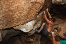 Bouldering in Hueco Tanks on %m/%d/%Y

Filename: SRM_20160219_1513440.jpg
Aperture: f/8.0
Shutter Speed: 1/250
Body: Canon EOS 20D
Lens: Canon EF 16-35mm f/2.8 L