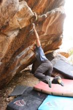 Bouldering in Hueco Tanks on %m/%d/%Y

Filename: SRM_20160219_1606022.jpg
Aperture: f/2.8
Shutter Speed: 1/320
Body: Canon EOS 20D
Lens: Canon EF 16-35mm f/2.8 L