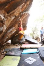 Bouldering in Hueco Tanks on %m/%d/%Y

Filename: SRM_20160219_1609181.jpg
Aperture: f/2.8
Shutter Speed: 1/320
Body: Canon EOS 20D
Lens: Canon EF 16-35mm f/2.8 L