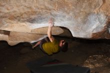 Bouldering in Hueco Tanks on %m/%d/%Y

Filename: SRM_20160219_1629460.jpg
Aperture: f/9.0
Shutter Speed: 1/250
Body: Canon EOS 20D
Lens: Canon EF 16-35mm f/2.8 L