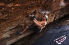 Bouldering in Hueco Tanks on %m/%d/%Y

Filename: SRM_20160219_1802580.jpg
Aperture: f/2.8
Shutter Speed: 1/250
Body: Canon EOS 20D
Lens: Canon EF 16-35mm f/2.8 L