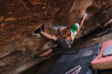 Bouldering in Hueco Tanks on %m/%d/%Y

Filename: SRM_20160219_1803130.jpg
Aperture: f/2.8
Shutter Speed: 1/250
Body: Canon EOS 20D
Lens: Canon EF 16-35mm f/2.8 L