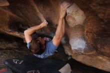 Bouldering in Hueco Tanks on %m/%d/%Y

Filename: SRM_20160219_1820210.jpg
Aperture: f/2.8
Shutter Speed: 1/250
Body: Canon EOS 20D
Lens: Canon EF 16-35mm f/2.8 L