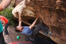 Bouldering in Hueco Tanks on %m/%d/%Y

Filename: SRM_20160219_1820410.jpg
Aperture: f/2.8
Shutter Speed: 1/250
Body: Canon EOS 20D
Lens: Canon EF 16-35mm f/2.8 L