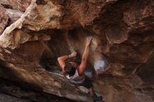 Bouldering in Hueco Tanks on %m/%d/%Y

Filename: SRM_20160219_1823310.jpg
Aperture: f/3.2
Shutter Speed: 1/250
Body: Canon EOS 20D
Lens: Canon EF 16-35mm f/2.8 L