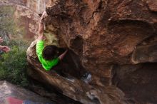 Bouldering in Hueco Tanks on %m/%d/%Y

Filename: SRM_20160219_1827290.jpg
Aperture: f/2.8
Shutter Speed: 1/250
Body: Canon EOS 20D
Lens: Canon EF 16-35mm f/2.8 L