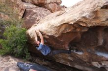 Bouldering in Hueco Tanks on %m/%d/%Y

Filename: SRM_20160219_1839080.jpg
Aperture: f/2.8
Shutter Speed: 1/250
Body: Canon EOS 20D
Lens: Canon EF 16-35mm f/2.8 L