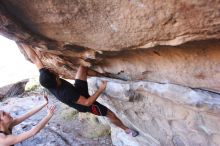 Bouldering in Hueco Tanks on 02/20/2016

Filename: SRM_20160220_1111401.JPG
Aperture: f/4.0
Shutter Speed: 1/250
Body: Canon EOS 20D
Lens: Canon EF 16-35mm f/2.8 L