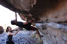 Bouldering in Hueco Tanks on 02/20/2016

Filename: SRM_20160220_1111421.JPG
Aperture: f/4.0
Shutter Speed: 1/1000
Body: Canon EOS 20D
Lens: Canon EF 16-35mm f/2.8 L