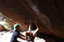 Bouldering in Hueco Tanks on 02/20/2016

Filename: SRM_20160220_1256171.JPG
Aperture: f/6.3
Shutter Speed: 1/500
Body: Canon EOS 20D
Lens: Canon EF 16-35mm f/2.8 L