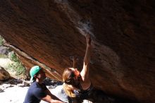 Bouldering in Hueco Tanks on 02/20/2016

Filename: SRM_20160220_1256180.JPG
Aperture: f/6.3
Shutter Speed: 1/500
Body: Canon EOS 20D
Lens: Canon EF 16-35mm f/2.8 L