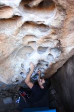 Bouldering in Hueco Tanks on 02/20/2016

Filename: SRM_20160220_1314090.JPG
Aperture: f/2.8
Shutter Speed: 1/250
Body: Canon EOS 20D
Lens: Canon EF 16-35mm f/2.8 L