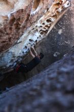 Bouldering in Hueco Tanks on 02/20/2016

Filename: SRM_20160220_1338340.JPG
Aperture: f/2.8
Shutter Speed: 1/250
Body: Canon EOS 20D
Lens: Canon EF 16-35mm f/2.8 L