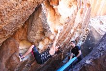 Bouldering in Hueco Tanks on 02/20/2016

Filename: SRM_20160220_1404420.JPG
Aperture: f/2.8
Shutter Speed: 1/250
Body: Canon EOS 20D
Lens: Canon EF 16-35mm f/2.8 L