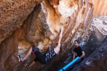 Bouldering in Hueco Tanks on 02/20/2016

Filename: SRM_20160220_1406380.JPG
Aperture: f/2.8
Shutter Speed: 1/250
Body: Canon EOS 20D
Lens: Canon EF 16-35mm f/2.8 L