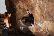 Bouldering in Hueco Tanks on 02/20/2016

Filename: SRM_20160220_1746050.JPG
Aperture: f/9.0
Shutter Speed: 1/200
Body: Canon EOS 20D
Lens: Canon EF 16-35mm f/2.8 L