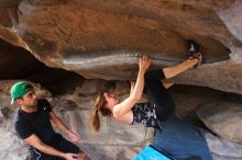 Bouldering in Hueco Tanks on 02/20/2016

Filename: SRM_20160220_1850410.JPG
Aperture: f/2.8
Shutter Speed: 1/250
Body: Canon EOS 20D
Lens: Canon EF 16-35mm f/2.8 L