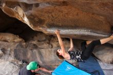 Bouldering in Hueco Tanks on 02/20/2016

Filename: SRM_20160220_1850451.JPG
Aperture: f/2.8
Shutter Speed: 1/250
Body: Canon EOS 20D
Lens: Canon EF 16-35mm f/2.8 L