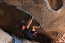 Bouldering in Hueco Tanks on 02/20/2016

Filename: SRM_20160220_1853360.JPG
Aperture: f/2.8
Shutter Speed: 1/250
Body: Canon EOS 20D
Lens: Canon EF 16-35mm f/2.8 L