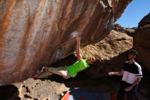 Bouldering in Hueco Tanks on 02/27/2016 with Blue Lizard Climbing and Yoga

Filename: SRM_20160227_1012260.JPG
Aperture: f/9.0
Shutter Speed: 1/250
Body: Canon EOS 20D
Lens: Canon EF 16-35mm f/2.8 L