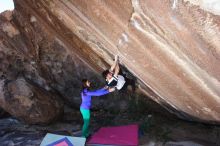 Bouldering in Hueco Tanks on 02/27/2016 with Blue Lizard Climbing and Yoga

Filename: SRM_20160227_1051340.JPG
Aperture: f/5.6
Shutter Speed: 1/250
Body: Canon EOS 20D
Lens: Canon EF 16-35mm f/2.8 L