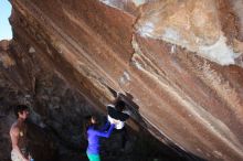 Bouldering in Hueco Tanks on 02/27/2016 with Blue Lizard Climbing and Yoga

Filename: SRM_20160227_1052590.JPG
Aperture: f/6.3
Shutter Speed: 1/250
Body: Canon EOS 20D
Lens: Canon EF 16-35mm f/2.8 L