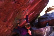 Bouldering in Hueco Tanks on 02/27/2016 with Blue Lizard Climbing and Yoga

Filename: SRM_20160227_1129160.JPG
Aperture: f/2.8
Shutter Speed: 1/250
Body: Canon EOS 20D
Lens: Canon EF 16-35mm f/2.8 L