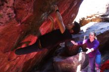 Bouldering in Hueco Tanks on 02/27/2016 with Blue Lizard Climbing and Yoga

Filename: SRM_20160227_1129490.JPG
Aperture: f/2.8
Shutter Speed: 1/250
Body: Canon EOS 20D
Lens: Canon EF 16-35mm f/2.8 L