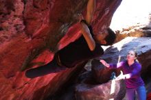 Bouldering in Hueco Tanks on 02/27/2016 with Blue Lizard Climbing and Yoga

Filename: SRM_20160227_1129500.JPG
Aperture: f/2.8
Shutter Speed: 1/250
Body: Canon EOS 20D
Lens: Canon EF 16-35mm f/2.8 L