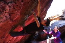 Bouldering in Hueco Tanks on 02/27/2016 with Blue Lizard Climbing and Yoga

Filename: SRM_20160227_1129501.JPG
Aperture: f/2.8
Shutter Speed: 1/250
Body: Canon EOS 20D
Lens: Canon EF 16-35mm f/2.8 L