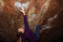 Bouldering in Hueco Tanks on 02/27/2016 with Blue Lizard Climbing and Yoga

Filename: SRM_20160227_1141190.JPG
Aperture: f/5.6
Shutter Speed: 1/250
Body: Canon EOS 20D
Lens: Canon EF 16-35mm f/2.8 L