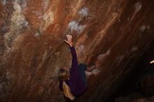 Bouldering in Hueco Tanks on 02/27/2016 with Blue Lizard Climbing and Yoga

Filename: SRM_20160227_1143360.JPG
Aperture: f/5.6
Shutter Speed: 1/250
Body: Canon EOS 20D
Lens: Canon EF 16-35mm f/2.8 L