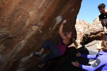 Bouldering in Hueco Tanks on 02/27/2016 with Blue Lizard Climbing and Yoga

Filename: SRM_20160227_1157370.JPG
Aperture: f/5.6
Shutter Speed: 1/250
Body: Canon EOS 20D
Lens: Canon EF 16-35mm f/2.8 L