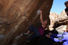 Bouldering in Hueco Tanks on 02/27/2016 with Blue Lizard Climbing and Yoga

Filename: SRM_20160227_1157371.JPG
Aperture: f/5.6
Shutter Speed: 1/250
Body: Canon EOS 20D
Lens: Canon EF 16-35mm f/2.8 L
