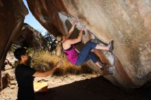 Bouldering in Hueco Tanks on 02/27/2016 with Blue Lizard Climbing and Yoga

Filename: SRM_20160227_1323030.JPG
Aperture: f/8.0
Shutter Speed: 1/250
Body: Canon EOS 20D
Lens: Canon EF 16-35mm f/2.8 L