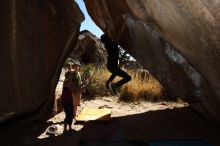 Bouldering in Hueco Tanks on 02/27/2016 with Blue Lizard Climbing and Yoga

Filename: SRM_20160227_1323370.JPG
Aperture: f/8.0
Shutter Speed: 1/250
Body: Canon EOS 20D
Lens: Canon EF 16-35mm f/2.8 L