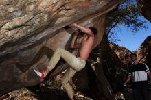 Bouldering in Hueco Tanks on 02/27/2016 with Blue Lizard Climbing and Yoga

Filename: SRM_20160227_1326420.JPG
Aperture: f/8.0
Shutter Speed: 1/250
Body: Canon EOS 20D
Lens: Canon EF 16-35mm f/2.8 L
